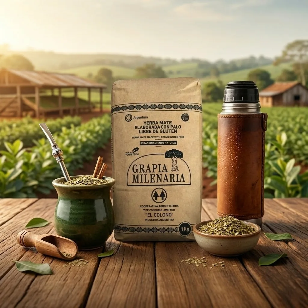 Yerba Mate Grapia Milenaria 1kg